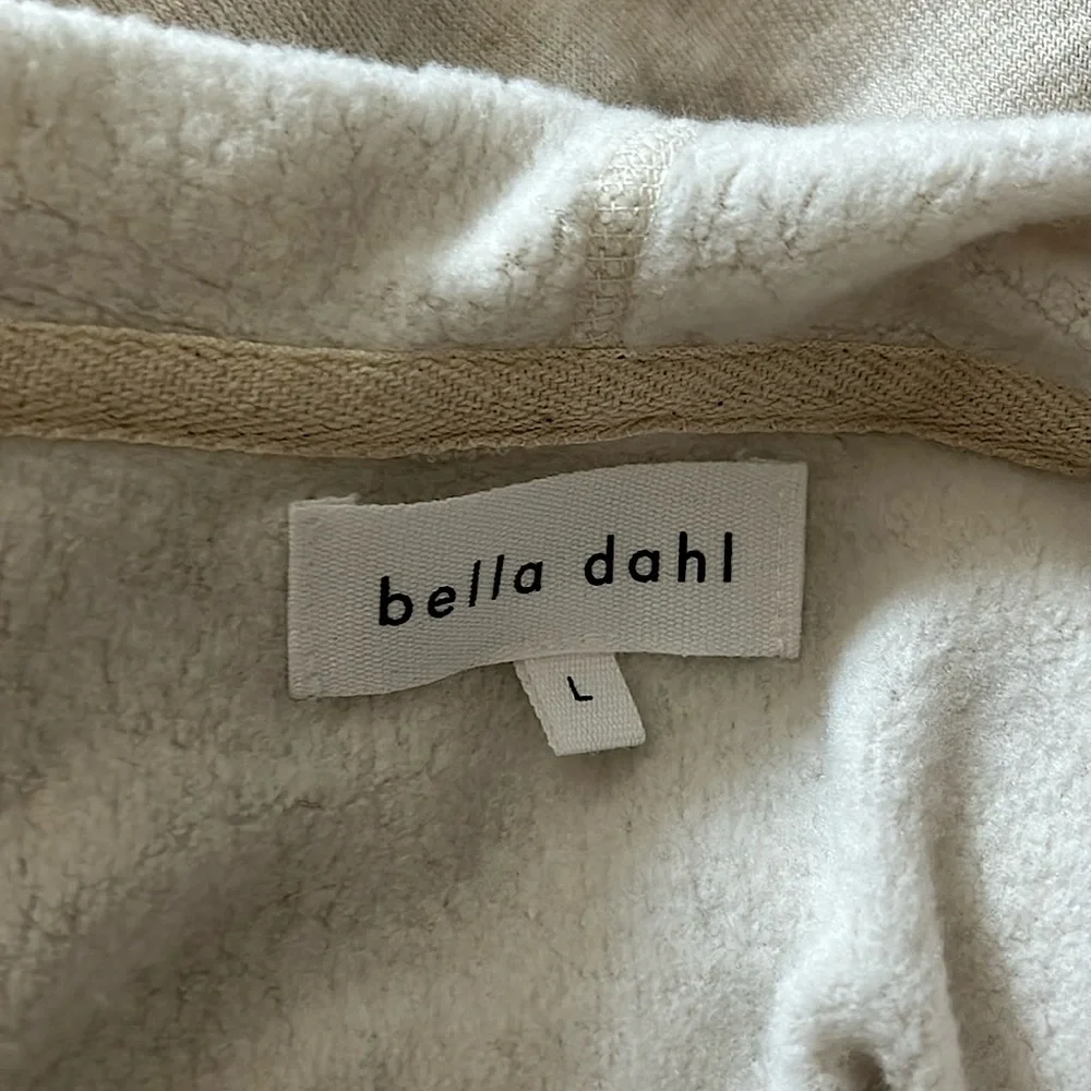 Bella Dahl Comfy Oatmeal Long Sleeve Hoodie Sweatshirt Top **Size L** 🌸🌸 - Picture 4 of 4